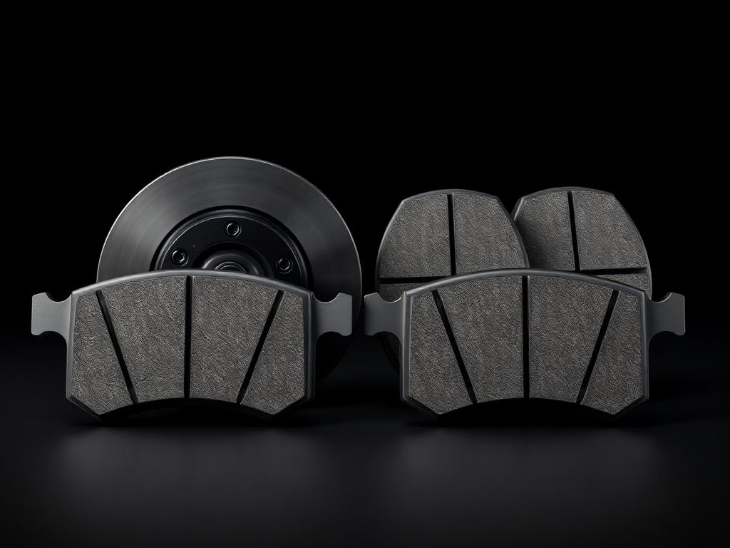 Front Brake Pad Set — Toyota Corolla